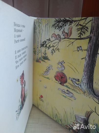 Книга стихов для детей Медвежонок Невежа