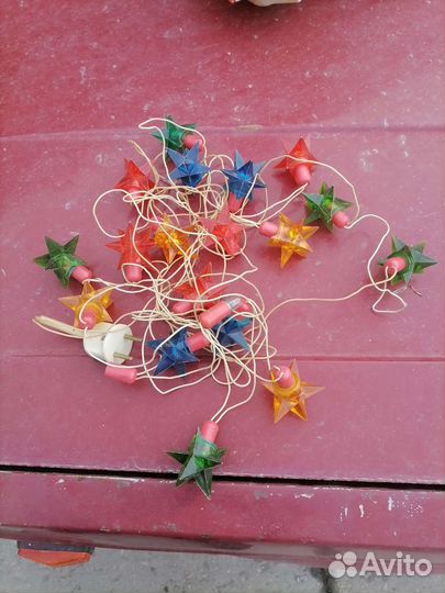 Елочная гирлянда СССР