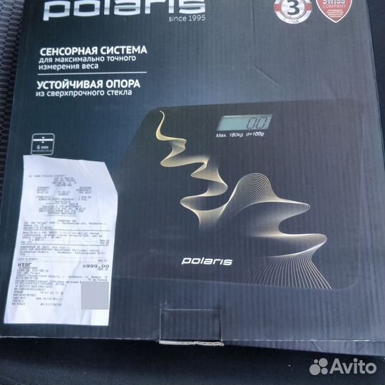 Весы напольные электронные новые