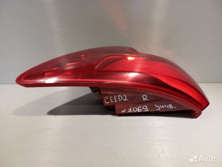 Фонарь задний правый Kia Ceed 2 универсал G4FG