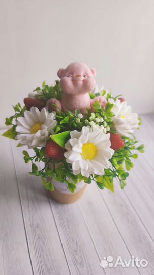 Букет из мыла