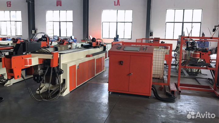 Трубогиб DW50CNC - 4A2SV монтаж и обучение