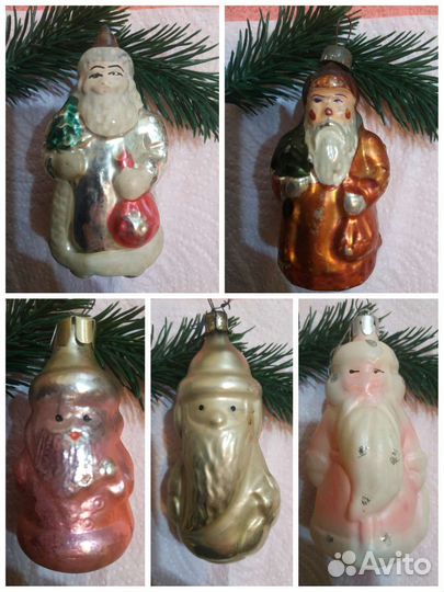 Елочные игрушки СССР