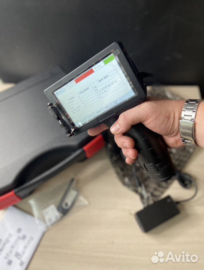 Маркировка текст время дата QR-код шаблон штрихкод