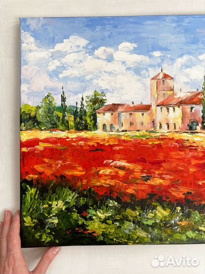 Картина маслом на холсте 