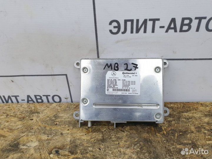 Блок управления телефоном Mercedes Cl W216 5.5