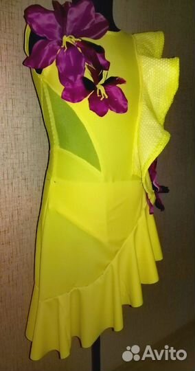 Платье для спортивных бальных танцев латина