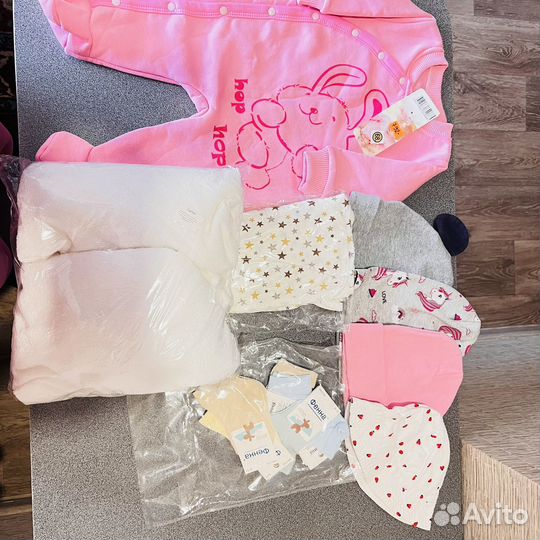 Детские вещи 0-1 пакет