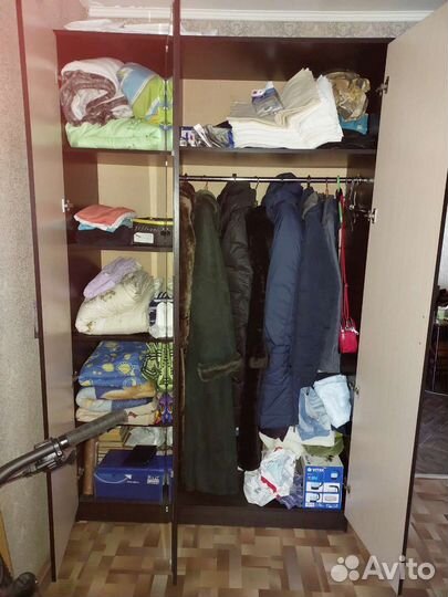 Шкаф купе с зеркалом бу