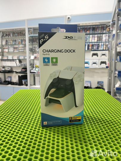 Зарядная станция для DualSense PS5 Dobe TP5-0521