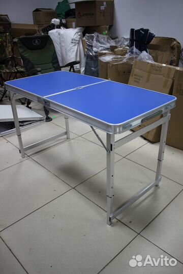 Стол складной 120 х 60 см усиленный