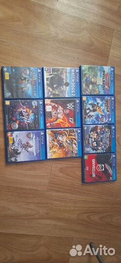 Диски на приставку ps4