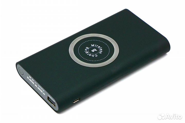 Повербанк GWire 10000 mAh Wireless (чёрный)