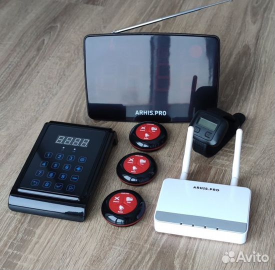 Кнопка вызова медперсонала, персонала, врача, часы