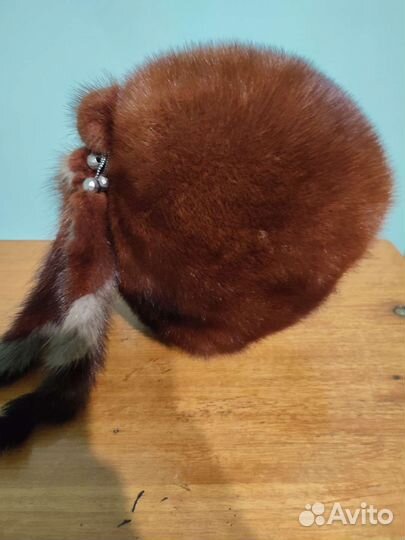 Шапка норковая женская