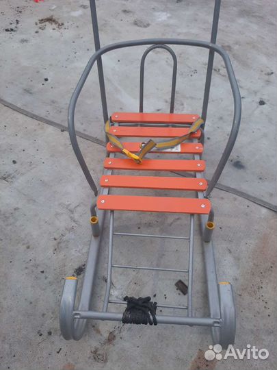 Санки с колёсами