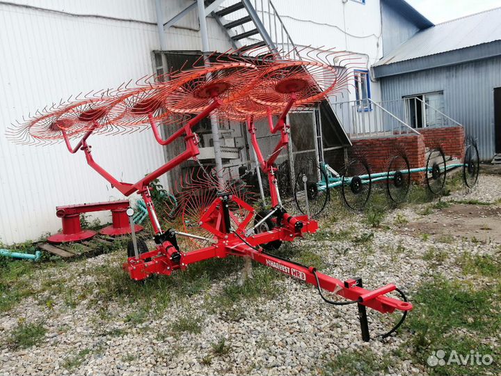 Грабли, ворошилки, валкователи Harvest WR8, 2024