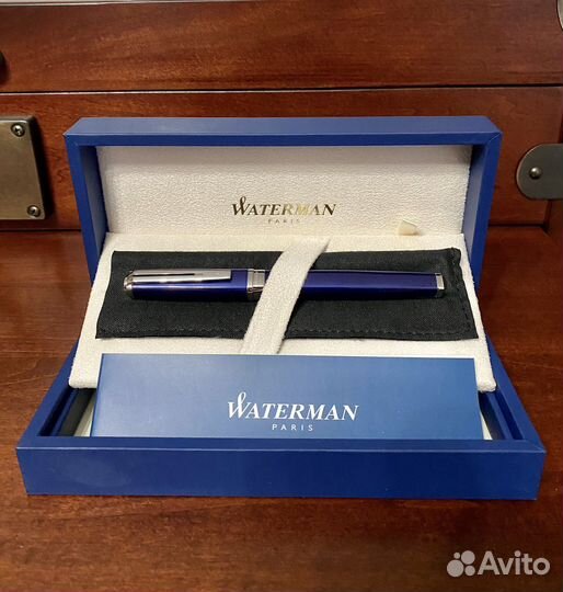 Ручка Waterman Exception Slim Blue ST (оригинал)