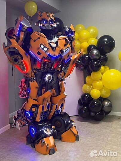 Шоу Трансформеров Бамблби и Оптимуса