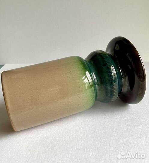 Керамическая ваза для цветов (подсвечник) СССР