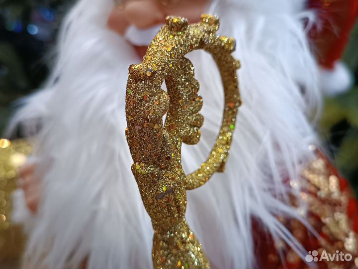 Новогодняя игрушка дед мороз