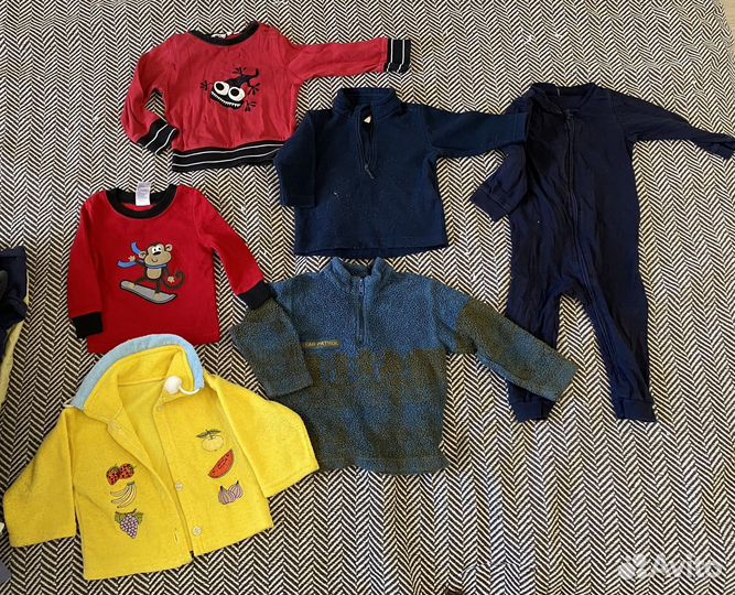 Огромный пакет одежды на мальчика 80-92 р