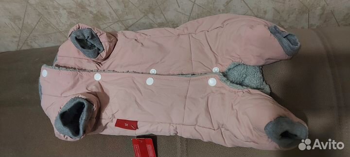 Зимний комбинезон для собаки 40 см