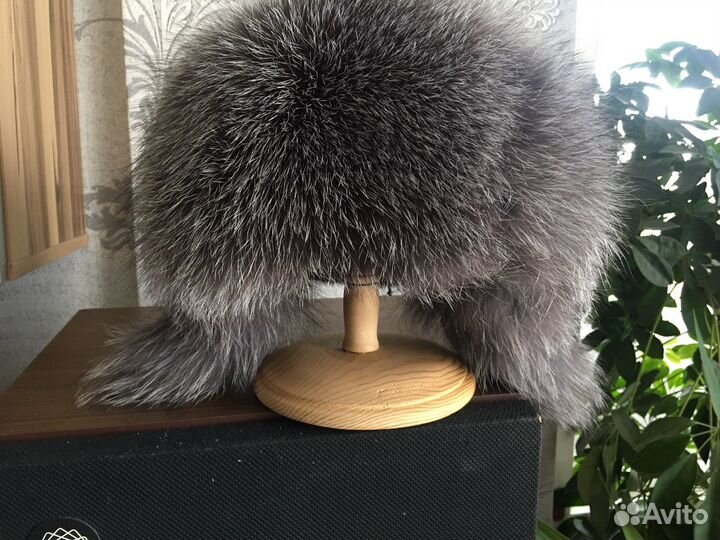 Шапка зимняя женская чернобурка-норка