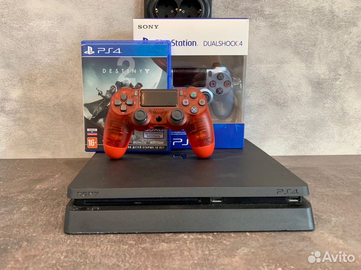 Sony PlayStation 4 Slim 1TB + 550 игр