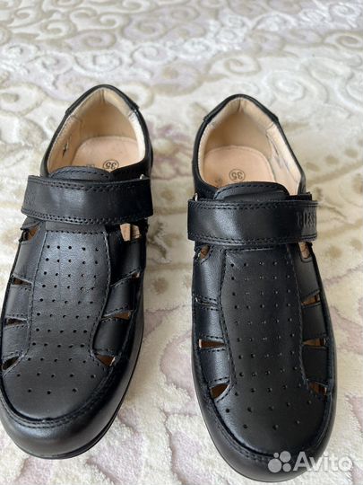 Полуботинки натуральная кожа