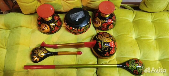 Хохломская посуда