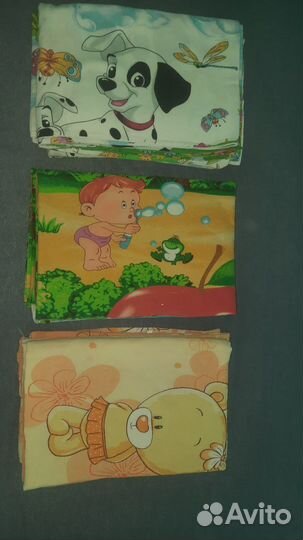 Комплект постельного белья в детскую кроватку