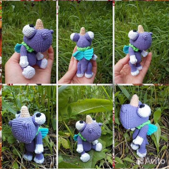 Игрушки вязаные крючком