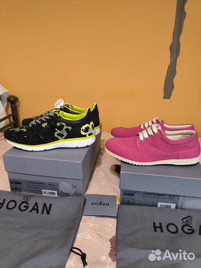 Новые кроссовки hogan оригинал Италия 37,5