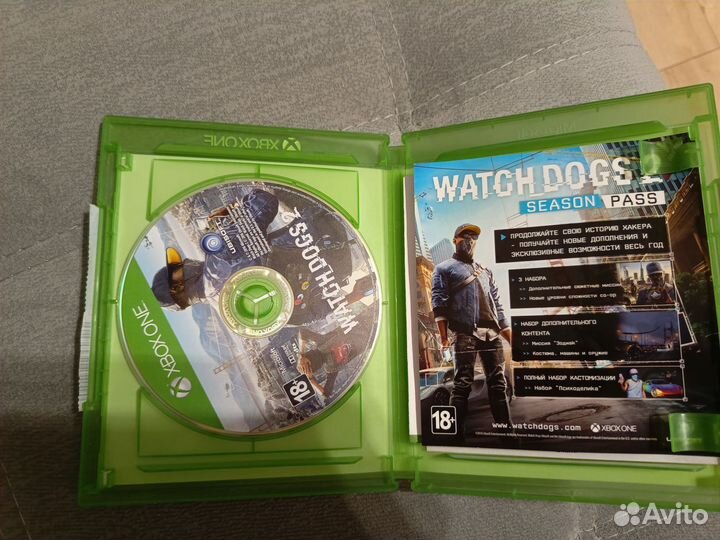 Диск watch dogs 2 на Xbox one