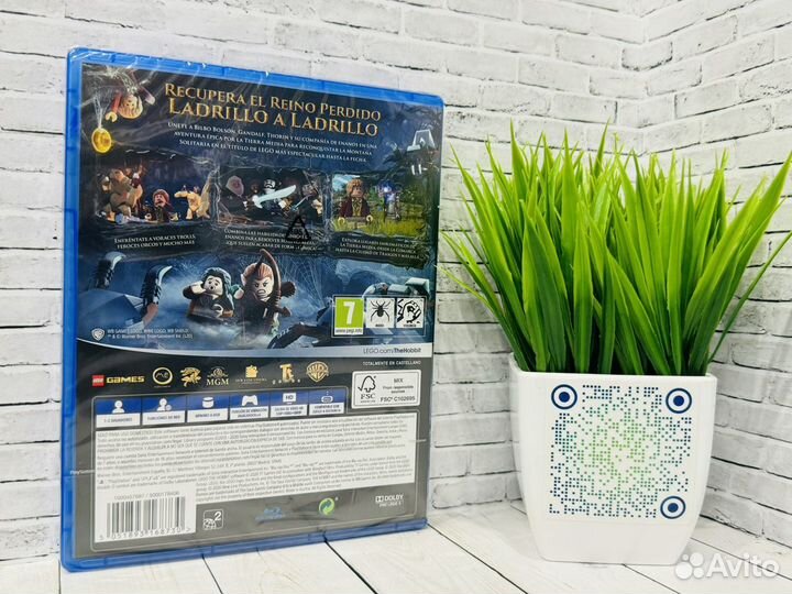 Lego Hobbit PS4 (Новый диск)