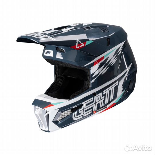 Мотошлем Leatt Moto 3.5 Helmet Kit (Blue, XL, 202