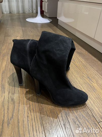 Сапоги осень весна женские натуральная 39