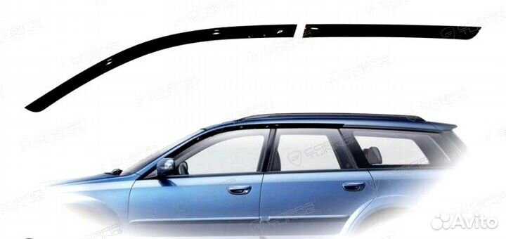Дефлекторы окон subaru