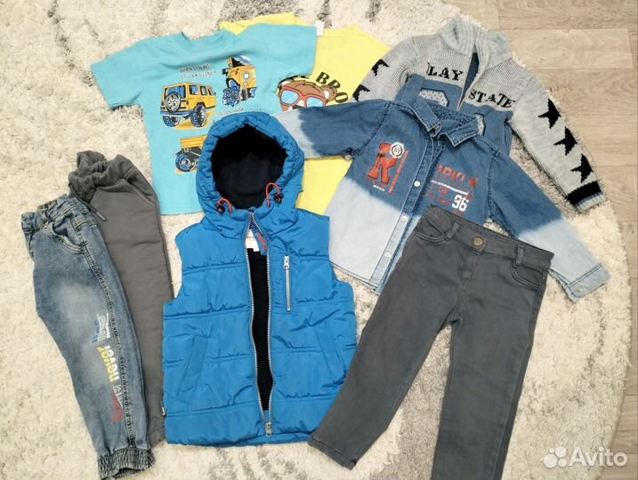 Пакет вещей на мальчика 98