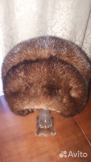 Шапка- мех норки
