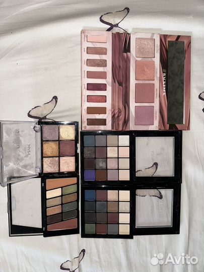 Палетка теней urban decay, nyx