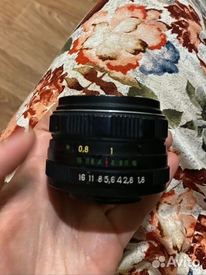 Объектив гелиос 77м-4