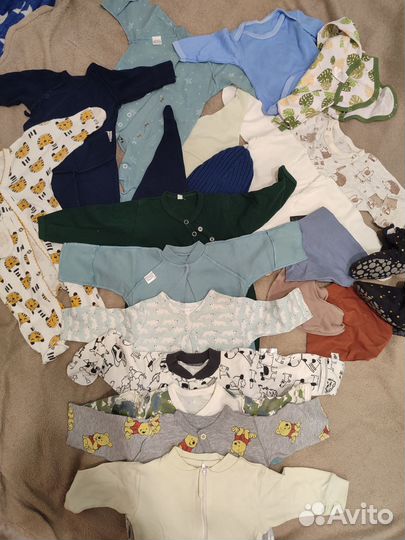 Вещи на новорожденного пакетом