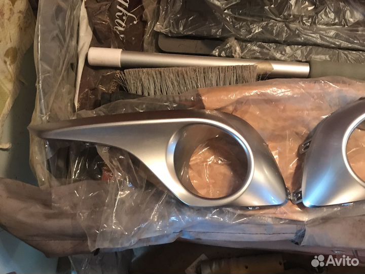 Накладка птф toyota highlander 2012г