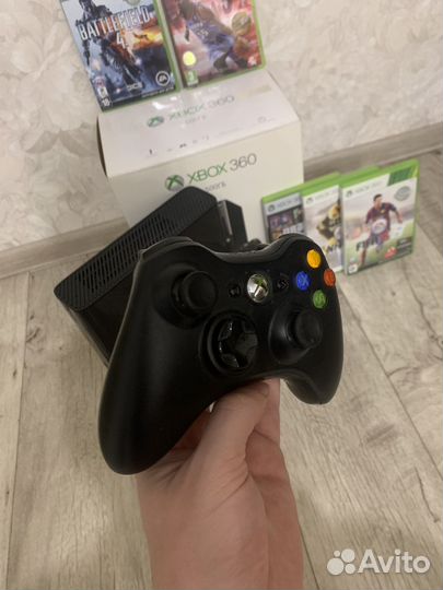 Игровая приставка консоль Xbox 360e (500 Гб+Игры)