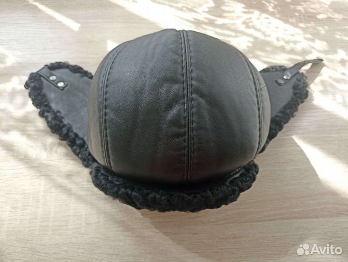 Шапка ушанка каракуль Унисекс