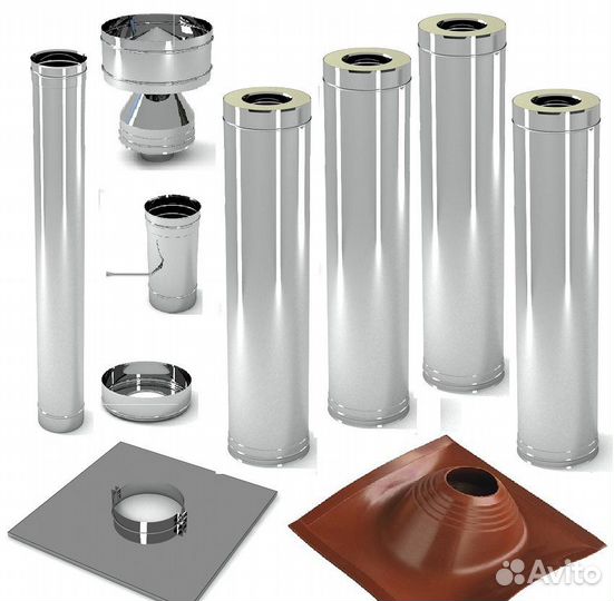 Сэндвич дымоходы любой размер