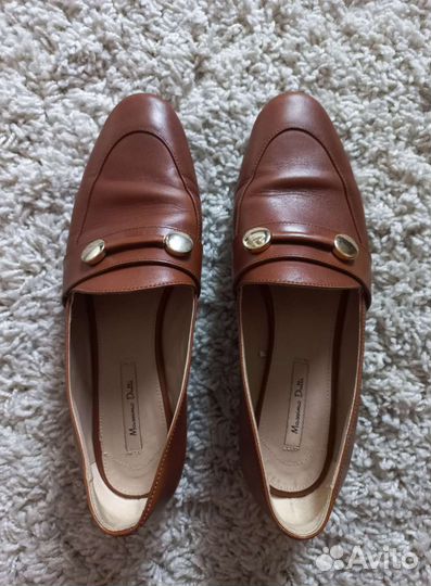 Massimo Dutti мокасины натур.кожа, 40