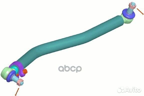 Тяга рулевая продольная 3866201 lemforder